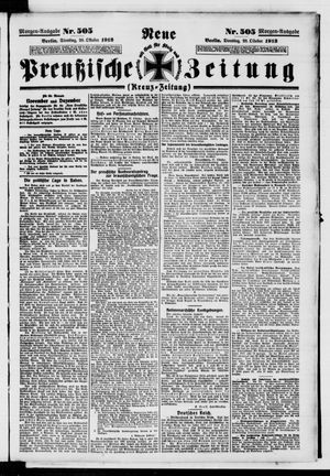 Neue preußische Zeitung vom 28.10.1913