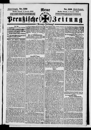 Neue preußische Zeitung vom 12.11.1913
