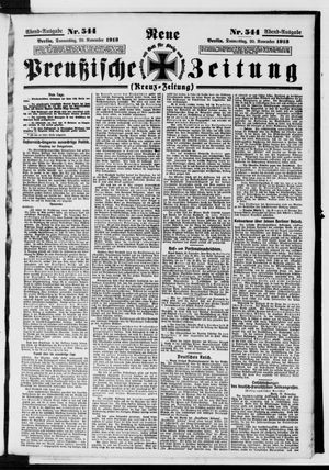 Neue preußische Zeitung vom 20.11.1913