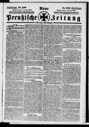 Neue preußische Zeitung vom 05.12.1913