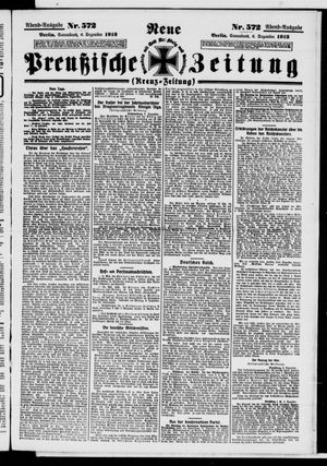 Neue preußische Zeitung vom 06.12.1913
