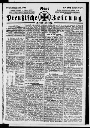 Neue preußische Zeitung vom 13.12.1913