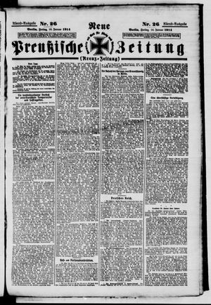 Neue preußische Zeitung vom 16.01.1914