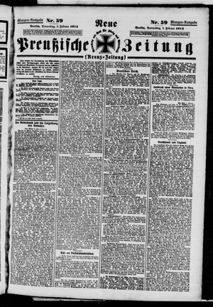 Neue preußische Zeitung vom 05.02.1914