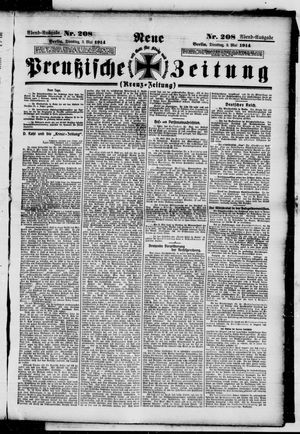 Neue preußische Zeitung vom 05.05.1914
