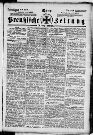 Neue preußische Zeitung vom 08.05.1914