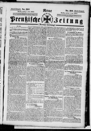 Neue preußische Zeitung vom 08.05.1914