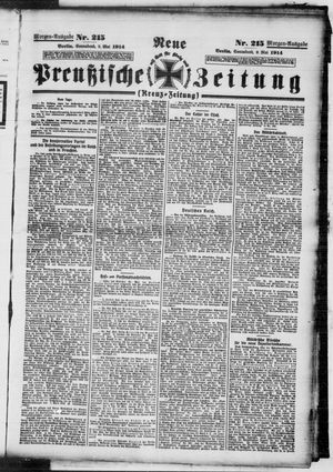 Neue preußische Zeitung vom 09.05.1914