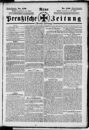 Neue preußische Zeitung vom 30.05.1914