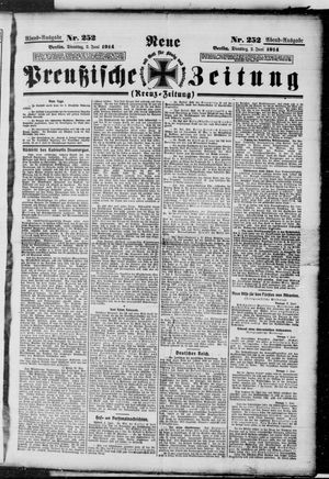 Neue preußische Zeitung vom 02.06.1914