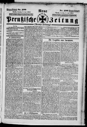 Neue preußische Zeitung vom 30.06.1914