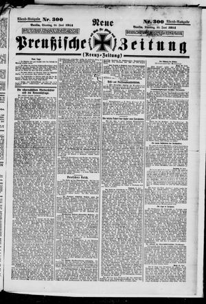 Neue preußische Zeitung vom 30.06.1914
