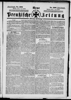 Neue preußische Zeitung vom 03.07.1914