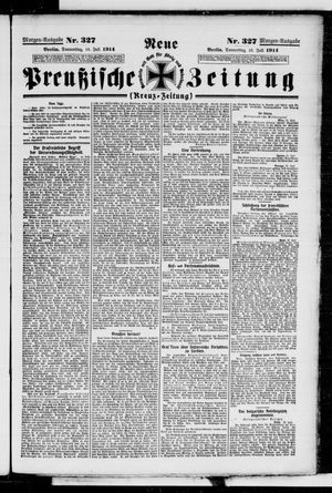Neue preußische Zeitung vom 16.07.1914