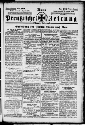 Neue preußische Zeitung vom 05.12.1914