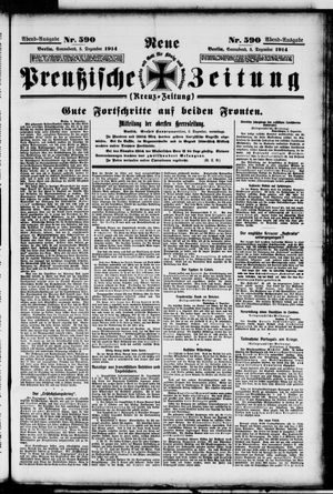 Neue preußische Zeitung vom 05.12.1914