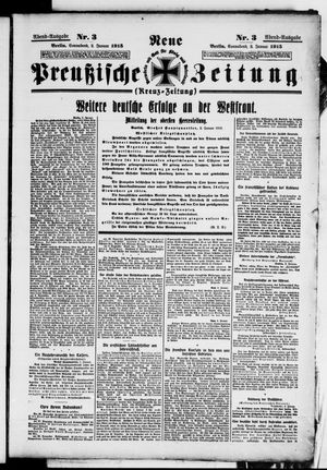 Neue preußische Zeitung vom 02.01.1915