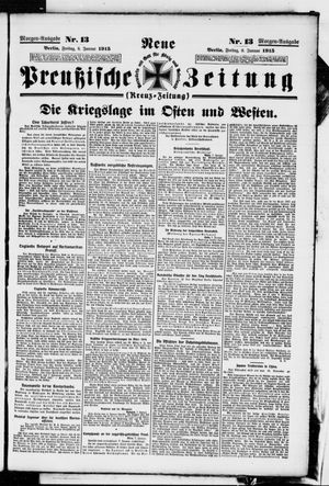 Neue preußische Zeitung vom 08.01.1915