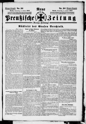 Neue preußische Zeitung vom 14.01.1915