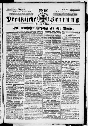 Neue preußische Zeitung vom 15.01.1915