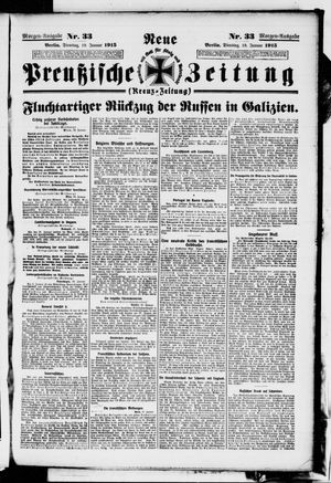 Neue preußische Zeitung vom 19.01.1915