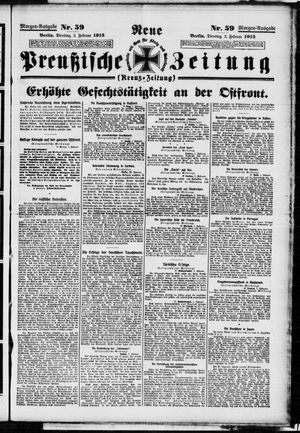 Neue preußische Zeitung vom 02.02.1915