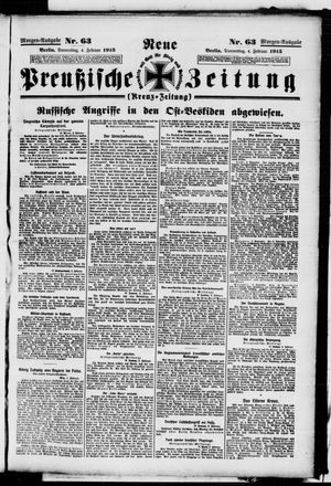 Neue preußische Zeitung vom 04.02.1915