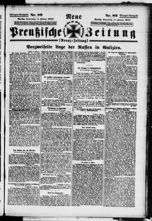 Neue preußische Zeitung vom 18.02.1915