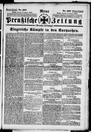 Neue preußische Zeitung vom 28.02.1915