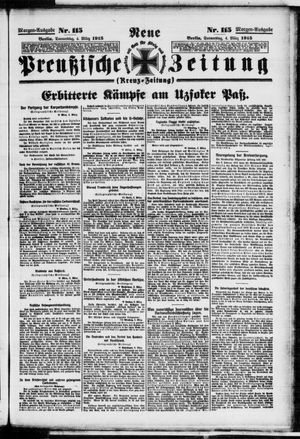 Neue preußische Zeitung vom 04.03.1915