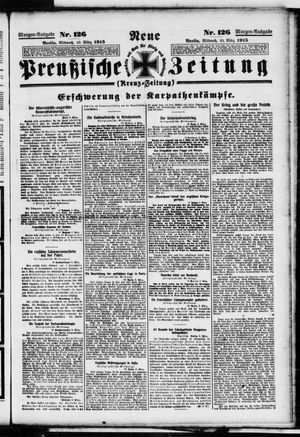Neue preußische Zeitung vom 10.03.1915