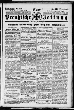 Neue preußische Zeitung on Mar 18, 1915