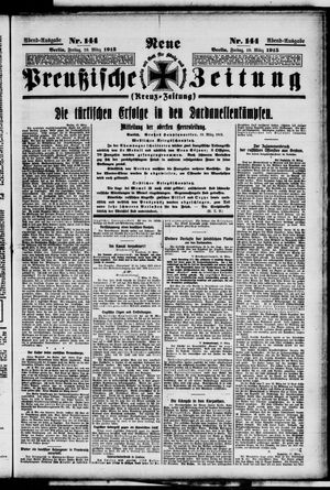 Neue preußische Zeitung on Mar 19, 1915