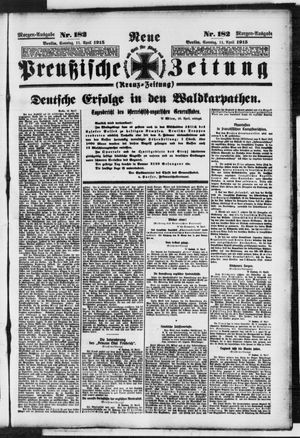 Neue preußische Zeitung vom 11.04.1915