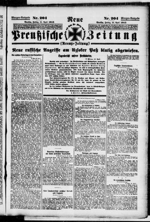 Neue preußische Zeitung on Apr 23, 1915
