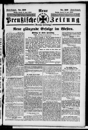 Neue preußische Zeitung vom 26.04.1915