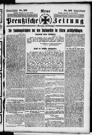 Neue preußische Zeitung vom 28.04.1915