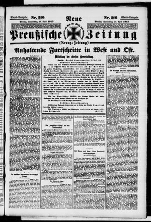 Neue preußische Zeitung vom 29.04.1915
