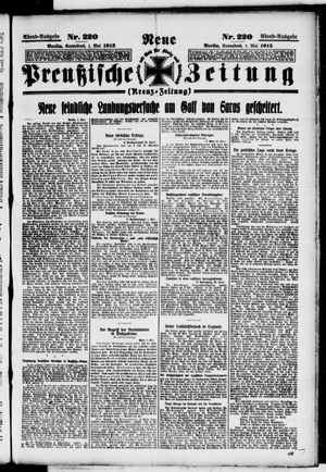 Neue preußische Zeitung vom 01.05.1915