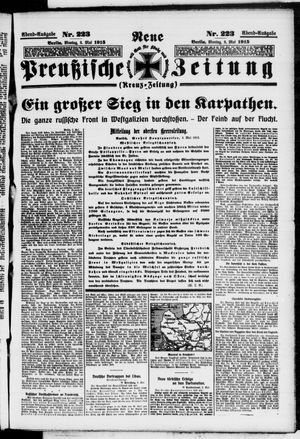 Neue preußische Zeitung on May 3, 1915