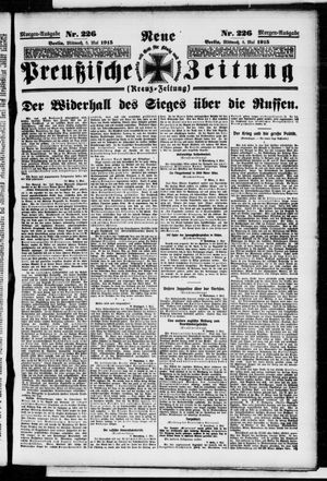 Neue preußische Zeitung vom 05.05.1915