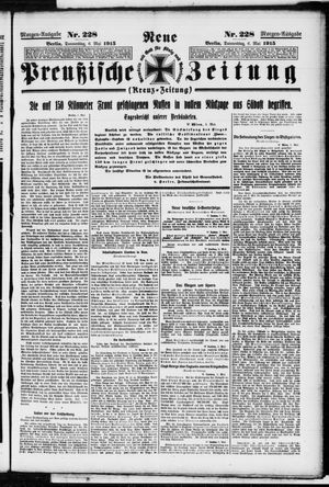 Neue preußische Zeitung vom 06.05.1915