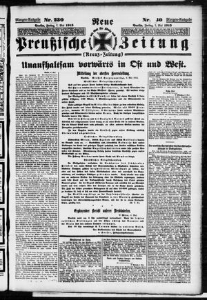 Neue preußische Zeitung vom 07.05.1915