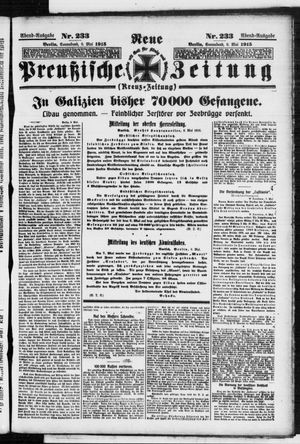 Neue preußische Zeitung vom 08.05.1915