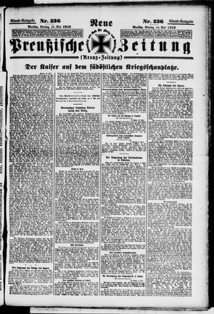 Neue preußische Zeitung vom 10.05.1915