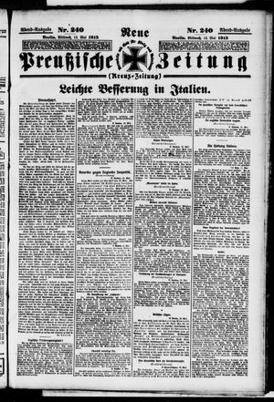 Neue preußische Zeitung vom 12.05.1915