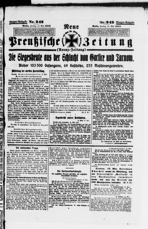 Neue preußische Zeitung vom 14.05.1915