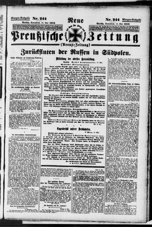 Neue preußische Zeitung vom 15.05.1915