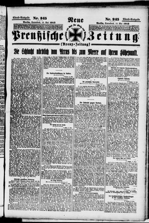 Neue preußische Zeitung vom 15.05.1915