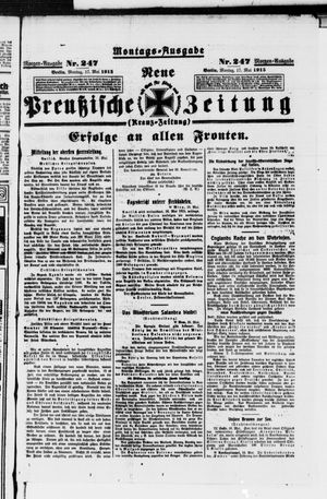 Neue preußische Zeitung vom 17.05.1915